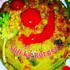 Sugi/ Samolina ke Burger A picture of Sugi/ Samolina ke Burger.