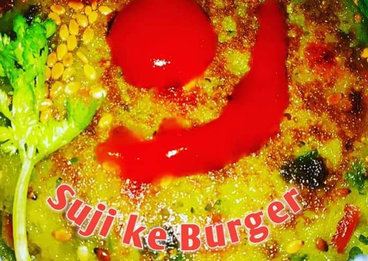 Recipe of Ultimate Sugi/ Samolina ke Burger