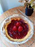 มินิชีสเค้กสตอเบอรี่ mini strawberry cheesecake (หม้อทอดไร้น้ำมัน)