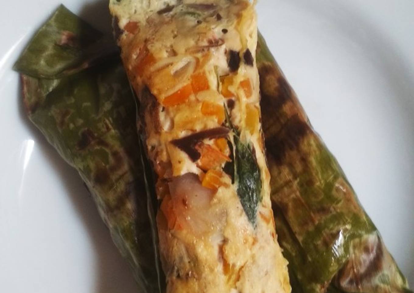 Pepes tahu sayuran