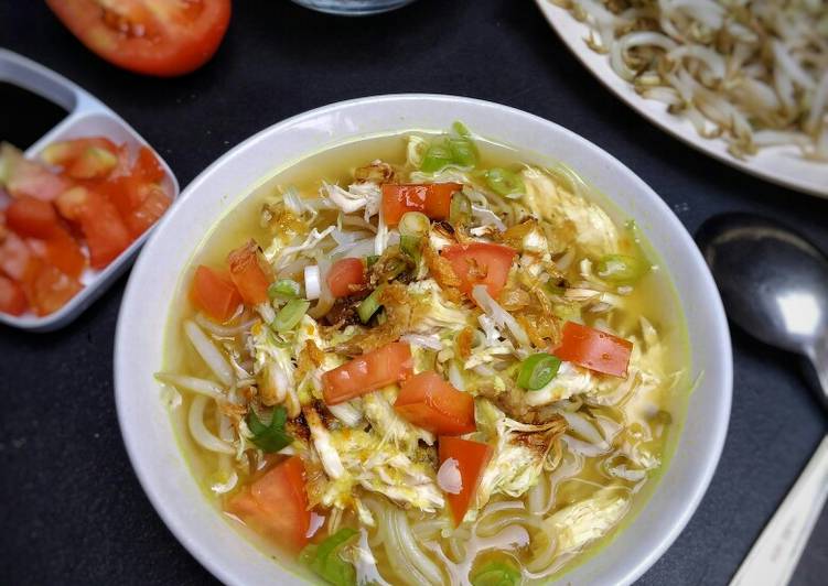 Cara Praktis Memasak Soto Lamongan, Lezat Sekali