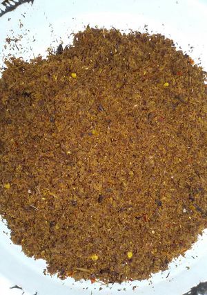 Foto resep Srundeng tongkol bumbu gule pedas