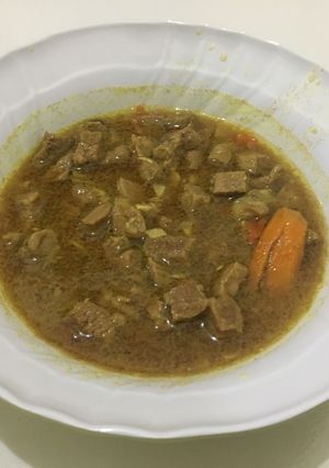 Foto resep Tongseng kerbau, mantap jiwa