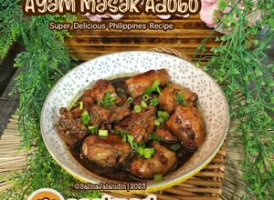 Gambar Ayam Masak Adobo (Philippines Menu)