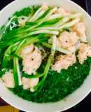 Bún nước tôm bò (Bún muối ớt)