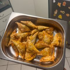 A picture of Lamb Gozleme Puffs.