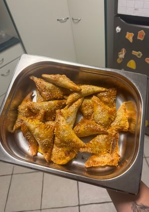 A picture of Lamb Gozleme Puffs.