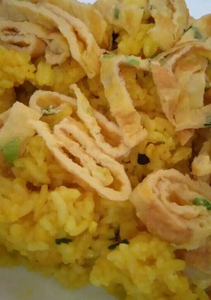 Foto resep Nasgor kunyit kencur