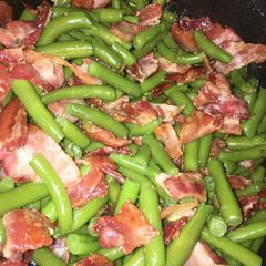 A picture of Green Beans with Bacon.