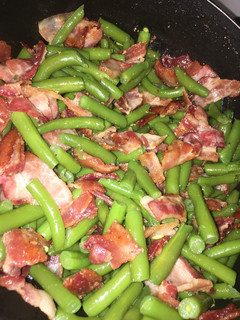 A picture of Green Beans with Bacon.