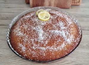 Une photo de Gateau à la semoule fine (Basboussa)