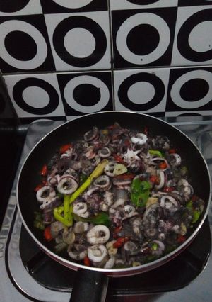 Foto resep Oseng oseng Cumi Basah