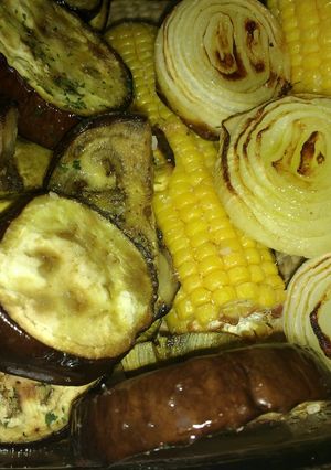 Una foto de Parrillada al Horno de Vegetales