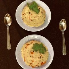 South Indian Style Rava Upma A picture of South Indian Style Rava Upma.