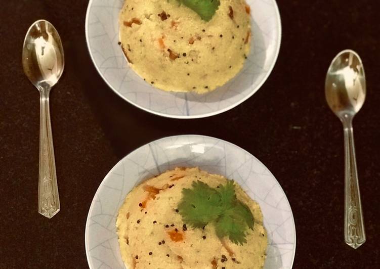 The Simple and Healthy South Indian Style Rava Upma