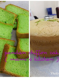Foto resep Pandan chiffon cake