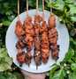 Cara gampang membuat Sate daging bumbu merah (warisan mertua) sajian Lebaran yang lezat