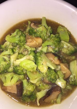 Foto resep Brokoli cah jamur soas tiram