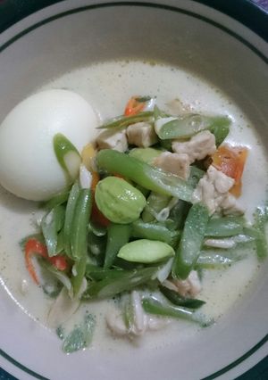 Foto resep 16.Sayur lontong