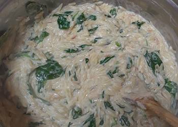 Update, Cooking Recipe Creamy Parmesan Orzo Delicious and Healthy
