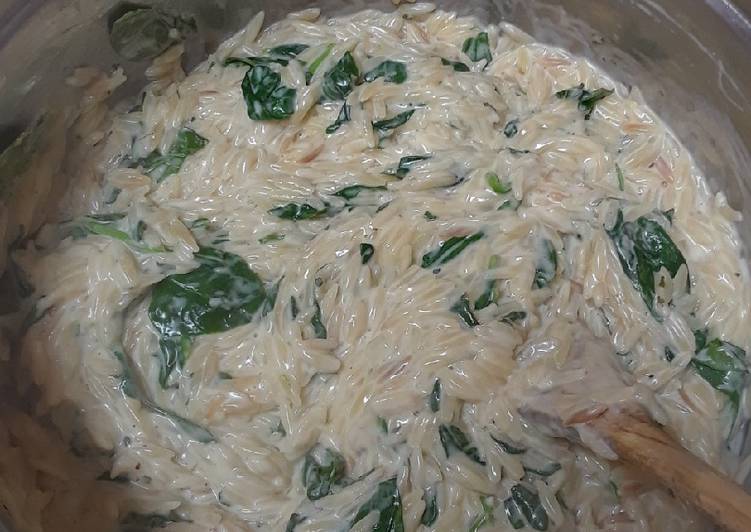 Easiest Way to Make Any-night-of-the-week Creamy Parmesan Orzo