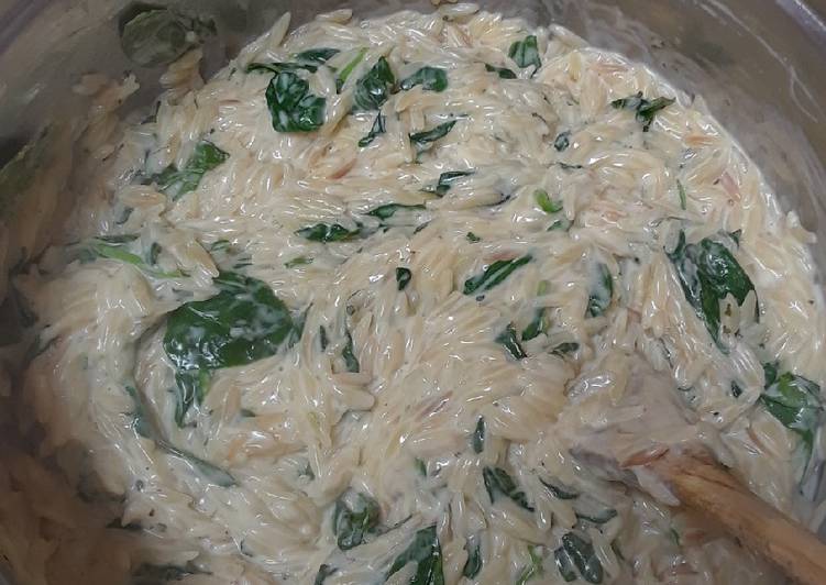 Recipe of Award-winning Creamy Parmesan Orzo