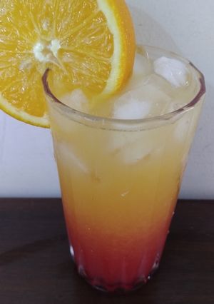 A picture of Sunrise Mocktail.