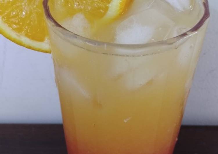 Simple Way to Prepare Homemade Sunrise Mocktail