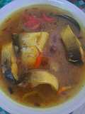 Ikan masak kuning [pallu kacci] makassar