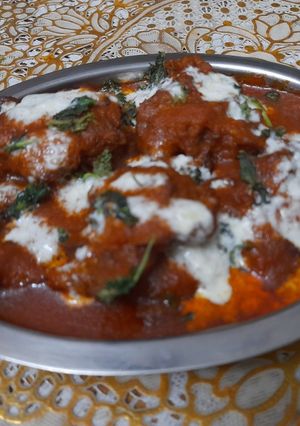 A picture of Dudhi ke kofte.