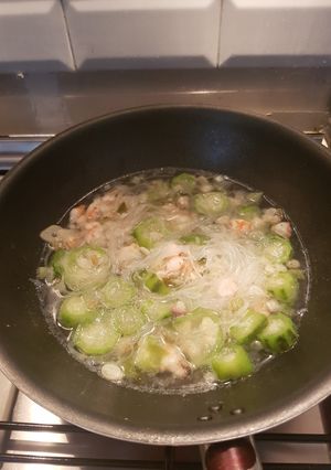 Foto resep Sop oyong & udang