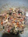 Oseng pedas Jeroan Ayam