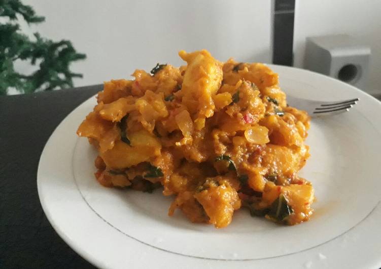 Easiest Way to Make Award-winning Ripe plantain with sweet potato porriage