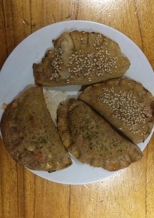 Una foto de Empanadas integrales de humita