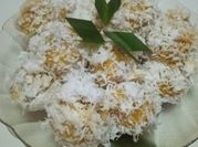 Gambar klepon ubi kuning