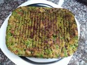 Una foto de tortilla con bicarbonato y aceite
