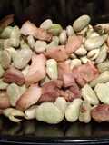 Favas no forno