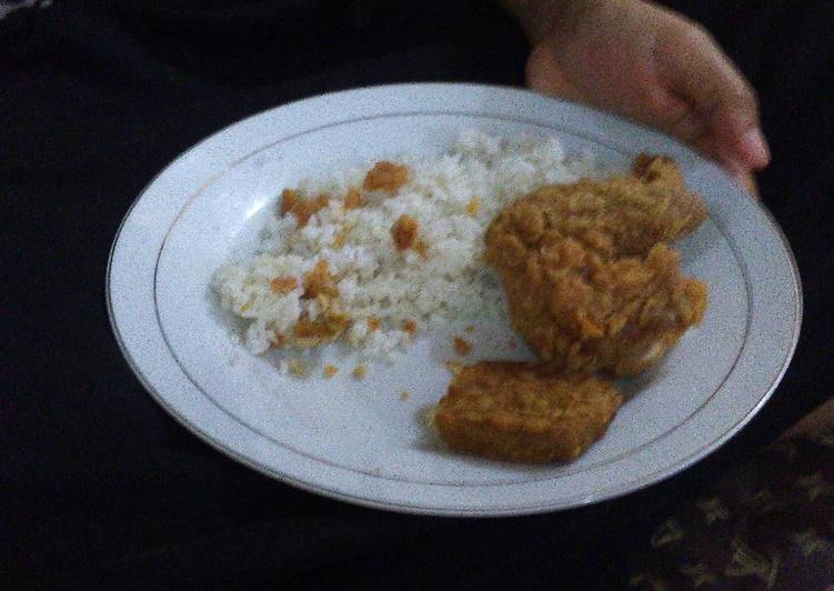 Resep Ayam krispi Hisana fried chicken, Sempurna