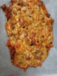 Una foto de Pasta boloñesa