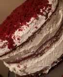 Red velvet cake/ vörös bársony torta