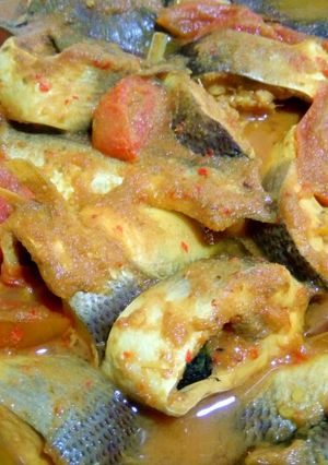 Foto resep Ikan bandeng bumbu kuning pedas