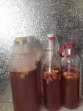 Kombucha gừng, táo đỏ