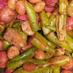 A picture of Karonda and green chilli Instant pickle.