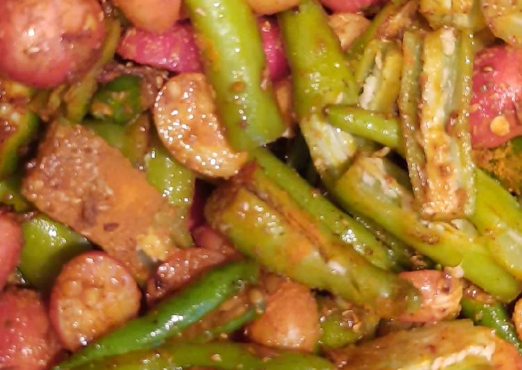 Recipe of Ultimate Karonda and green chilli Instant pickle