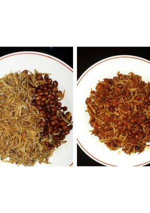 Foto resep Sambal kacang teri