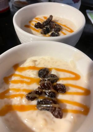 Una foto de Arroz con leches