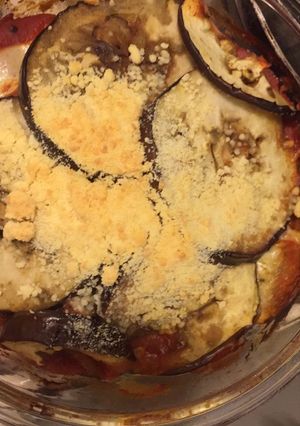 Una foto de Lasagna de berenjenas 🍆