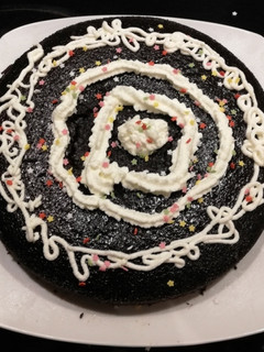 Una foto de Bizcocho de chocolate puro