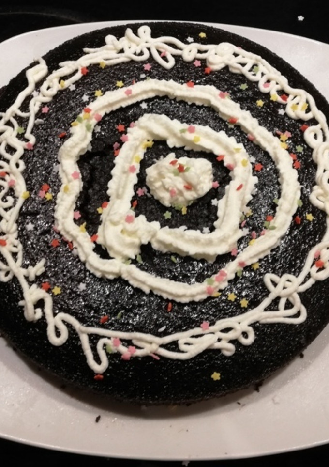 Una foto de Bizcocho de chocolate puro