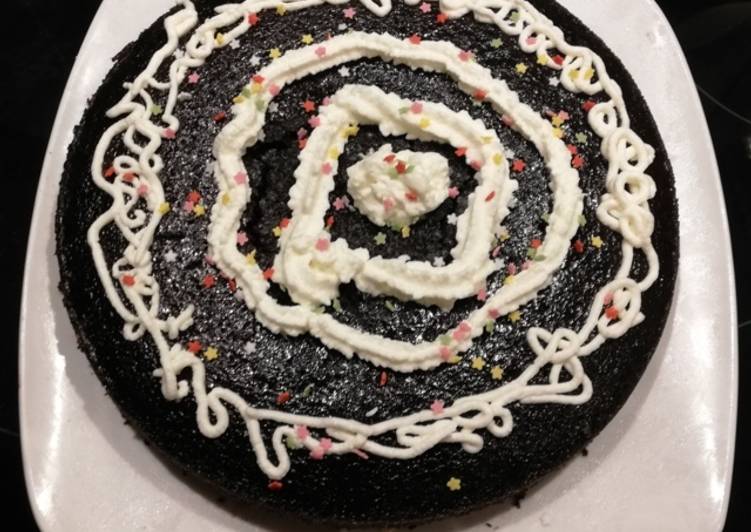 Bizcocho de chocolate puro